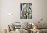 FRAMED CANVAS - Patterns 80% HANDPAINTING (80 x 1.2m)
