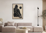FRAMED CANVAS - Timeless 2 80% HANDPAINTING (80 x 1.2m)