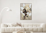 FRAMED CANVAS - Timeless 3 80% HANDPAINTING (80 x 1.2m)