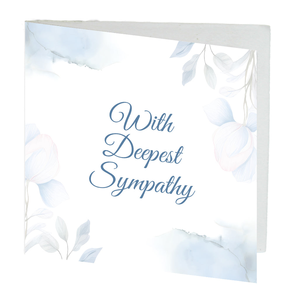 Gift Card Deepest Sympathy Pack of 10 Envelopes included
