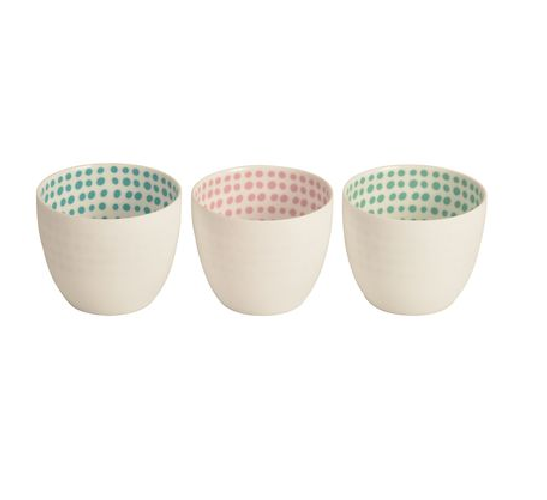 Tealight / Candle Holder - Dotty - Set of 3