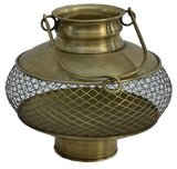 Gold Candle Holder - 29cm