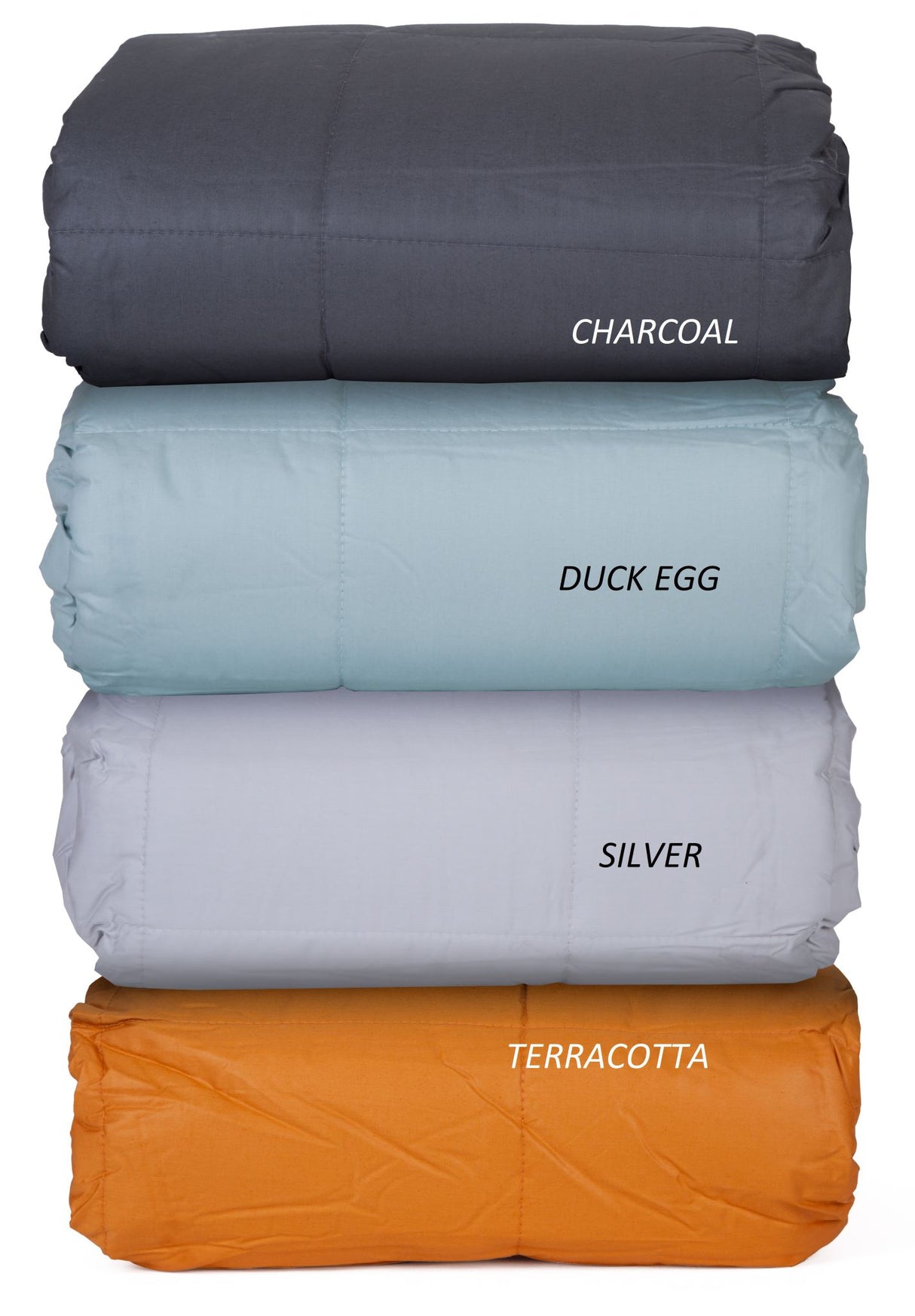 Caf&eacute; Blanket - Terracotta Double/Queen Size - Lightweight & Machine Washable 300TC Cotton