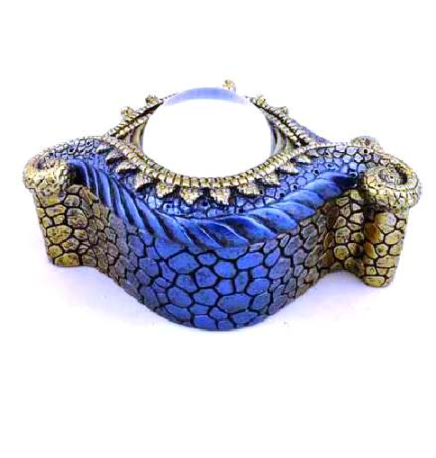 Trinket Box - Dragon Eye - Blue