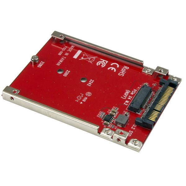 M.2 to U.2 Host Adapter for PCIe NVMe SSDs - High-Speed SFF-8639 Integration for PCs & Servers