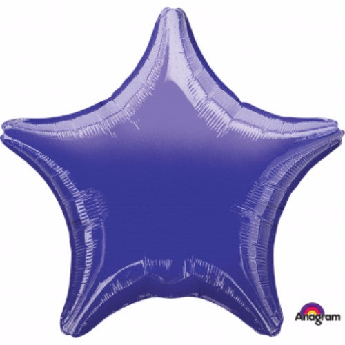 Balloon 45cm Star Purple Foil Balloon
