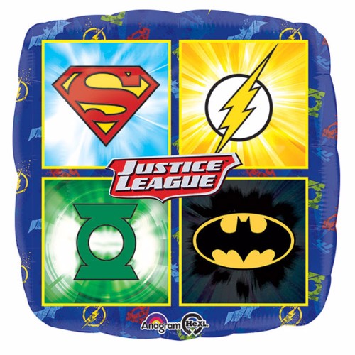 Balloon 45cm Justice League Symbols