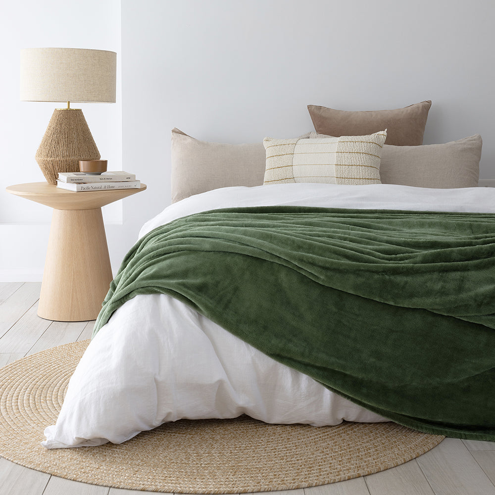 Ultraplush Blanket Moss Double/Queen