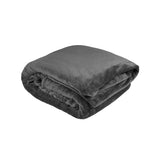 Super King Ultraplush Blanket Charcoal- Bambury