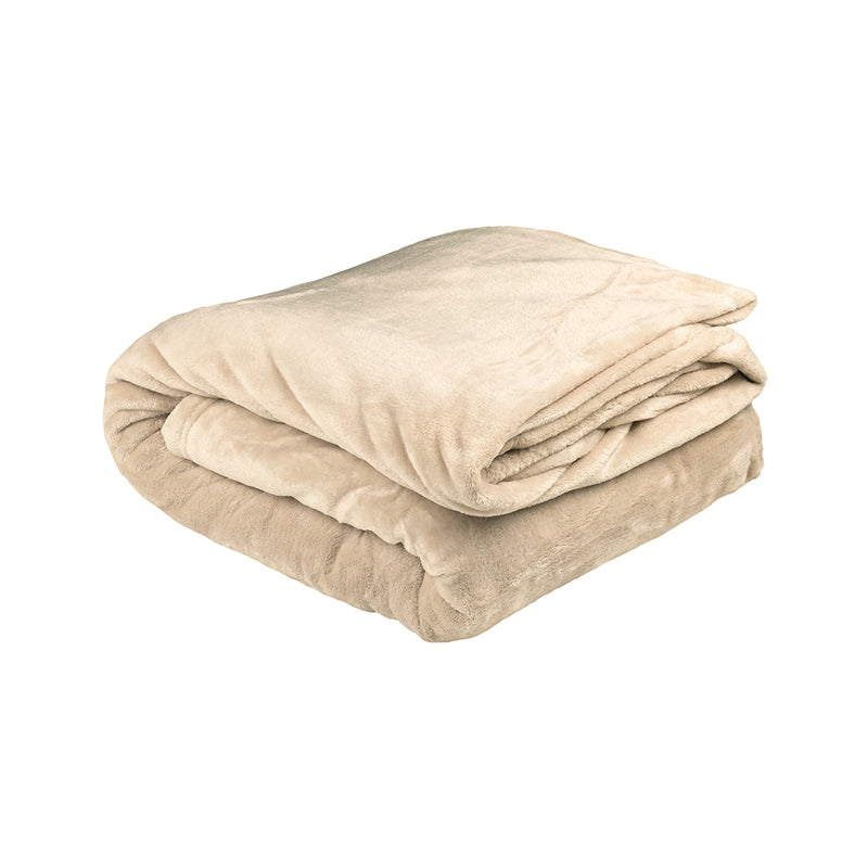 Single Ultraplush Blanket Linen- Bambury