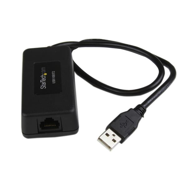 1 Port USB over Cat5 / Cat6 Ethernet Extender - up to 131ft (40m)