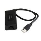 1 Port USB over Cat5 / Cat6 Ethernet Extender - up to 131ft (40m)