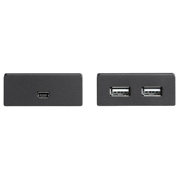 4-Port USB 2.0 Extender Over Cat5/Cat6 - Extend USB Devices Up to 165ft (50m)