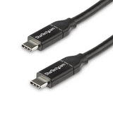 High-Speed 0.5m USB C to USB C Cable - 100W Power Delivery, USB 2.0 Certified for Fast Charging