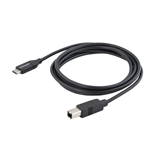 High-Speed USB-C to USB-B Cable (M/M) 1.8m (6 ft.) - Compatible with USB 2.0 & Thunderbolt 3