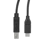 High-Quality 3m USB-C to USB-B Printer Cable - Fast Data Transfer, Compatible with Thunderbolt 3