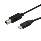 High-Quality 3m USB-C to USB-B Printer Cable - Fast Data Transfer, Compatible with Thunderbolt 3