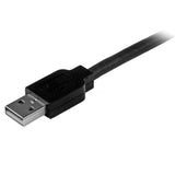 15m Active USB 2.0 A to B Cable - M/M, High-Speed, Durable, Ideal for Printers and Scanners