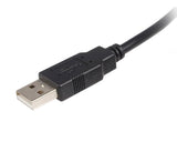 High-speed 2m USB 2.0 A to B cable for reliable connections with printers, scanners, and external hard drives.