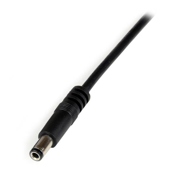 1m USB to 5.5mm Type N Barrel Power Cable for 5V devices, durable design with lifetime warranty, ideal for streamlined charging.
