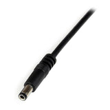 1m USB to 5.5mm Type N Barrel Power Cable for 5V devices, durable design with lifetime warranty, ideal for streamlined charging.