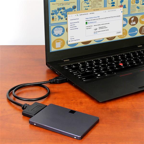 USB 3.1 (10Gbps) Adapter Cable for 2.5 SATA Drives