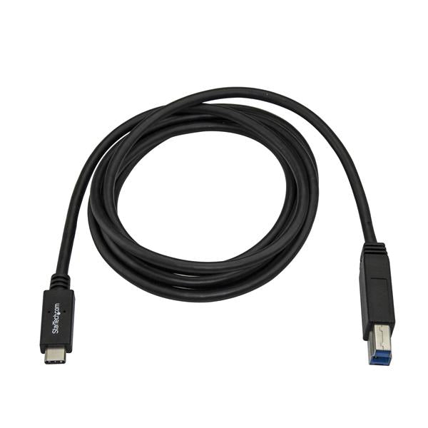 High-Speed USB-C to USB-B Cable 1.8m (6ft) - USB 3.0 Data Transfer for Printers & Drives