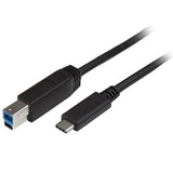 High-Speed USB-C to USB-B Cable 1.8m (6ft) - USB 3.0 Data Transfer for Printers & Drives