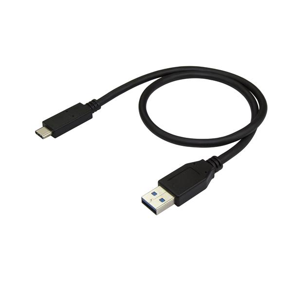 USB-A to USB-C Cable 0.5m - USB 3.1 (10Gbps) for Fast Data Transfer & Charging