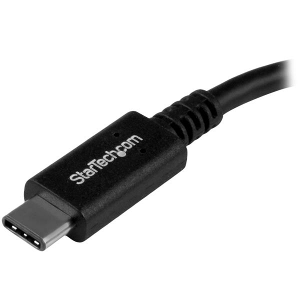 USB-C to USB-A adapter cable, 15cm, fast data transfer and charging, compatible with USB 3.0 and USB 2.0 devices.
