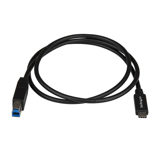 High-Speed USB-C to USB-B Printer Cable - 91 cm (3 ft) - USB 3.1, 10Gbps Data Transfer