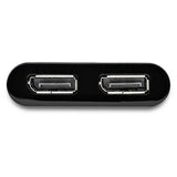 USB to Dual DisplayPort Adapter - Connect 2 Monitors - 4K 60Hz - USB 3.0 for Windows/Mac