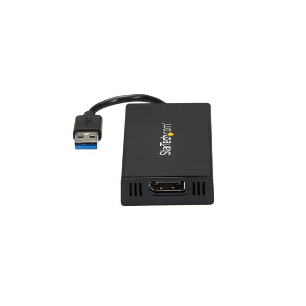 USB 3.0 to 4K DisplayPort Adapter - DisplayLink Ultra HD Video Output for Windows & Mac