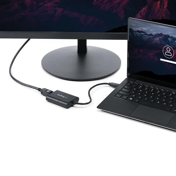 USB 3.0 to DisplayPort Adapter - Connect 4K Monitors with 30Hz Support for Enhanced Productivity