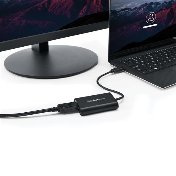 USB 3.0 to DisplayPort Adapter - Connect 4K Monitors with 30Hz Support for Enhanced Productivity