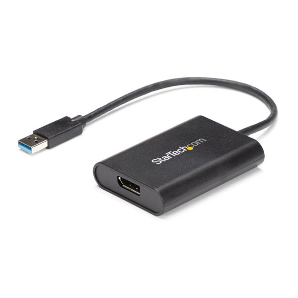 USB 3.0 to DisplayPort Adapter - Connect 4K Monitors with 30Hz Support for Enhanced Productivity