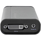 USB 3.0 DVI Video Capture Device - 1080p 60fps Recording, Aluminum Build, Win/Mac Compatible