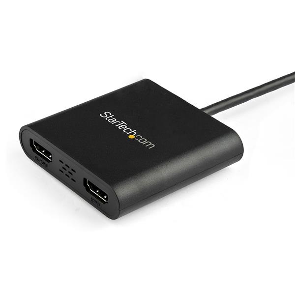 USB 3.0 Dual HDMI Adapter - 4K Resolution Support for Dual Monitors, High Speed Performance