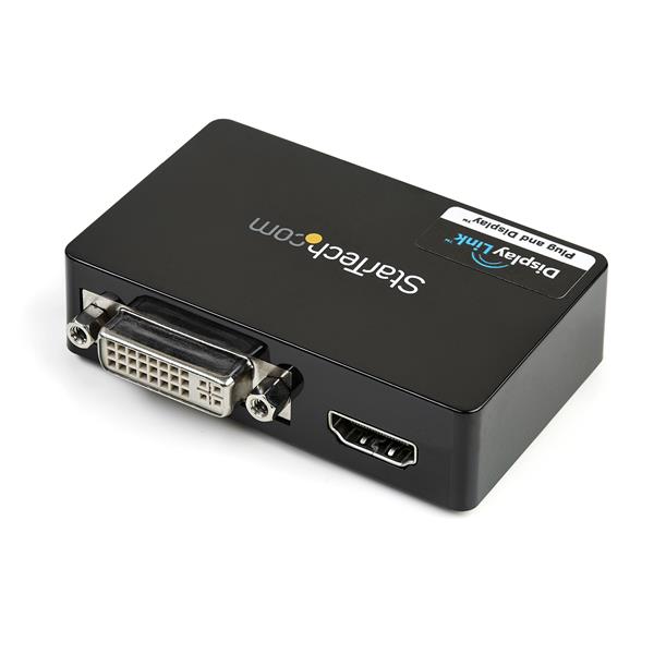 USB 3.0 Dual Monitor Adapter | HDMI & DVI-I Video Card for High-Definition Displays