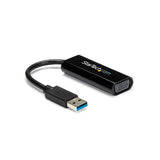Slim USB 3.0 to VGA Adapter - External Video Card for Dual Monitors, 1920x1200/1080p
