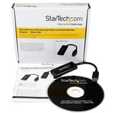 Slim USB 3.0 to VGA Adapter - External Video Card for Dual Monitors, 1920x1200/1080p