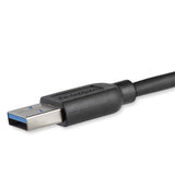 Ultra Slim 2m Micro USB 3.0 Cable - M/M - Lightweight, Tangle-Free Charging & Syncing