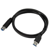 1m USB 3.0 A to B Cable - Certified SuperSpeed Cable for Fast Data Transfer (3ft)