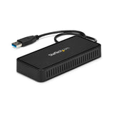 Dual 4K USB to DisplayPort Mini Dock with GbE LAN - TAA Compliant for Enhanced Productivity