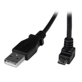 High-Quality 2m Down Angle Micro USB Cable – A to Micro B for Fast Charging & Data Transfer