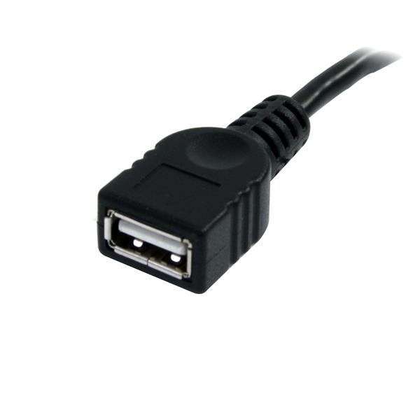 3m (10ft) USB 2.0 Extension Cable A to A Male/Female - Durable Black USB Extender for Printers, Scanners, and More