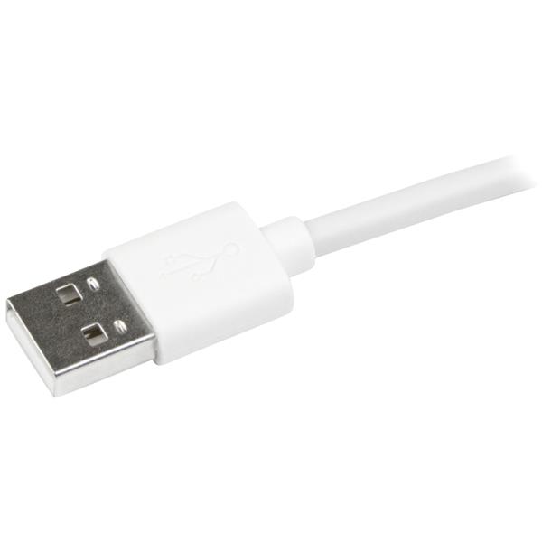 Apple MFi Certified 1m USB to Lightning Cable - Angled Connector for Easy Charging