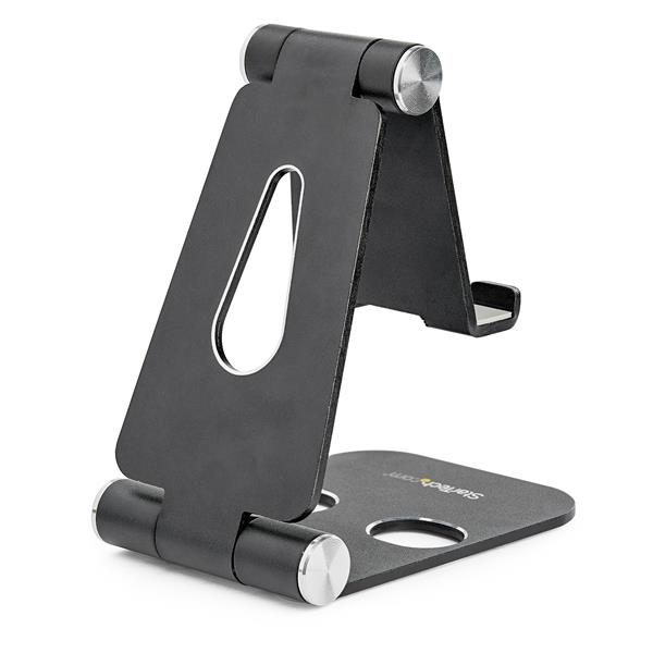 Universal Adjustable Smartphone and Tablet Stand - Durable Aluminum Holder for Phones and Tablets