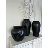 Pot - Organic Teak Yakisugi (27 x 25cm)