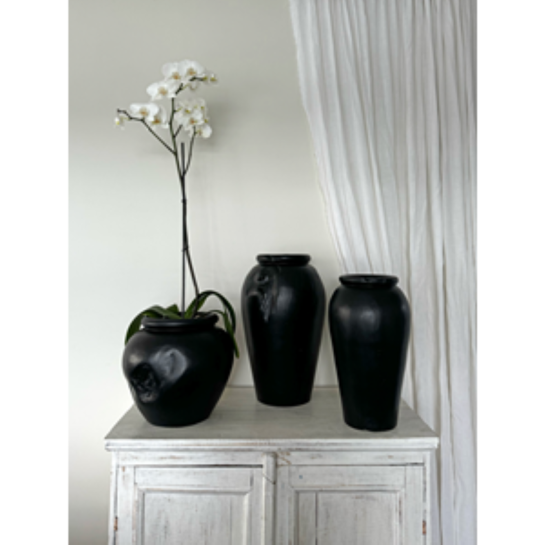 Vase - Organic Teak Yakisugi (35cm)